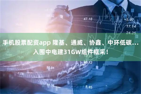手机股票配资app 隆基、通威、协鑫、中环低碳…入围中电建31GW组件框采！